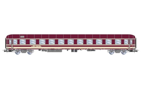 Rivarossi HR4417 Euro-Express, 3-unit pack couchette coaches (Bcm243 + Bcm246 + Bvcmz), purple livery, ep. V-VI Rolling Stock - Coaches - Image 3