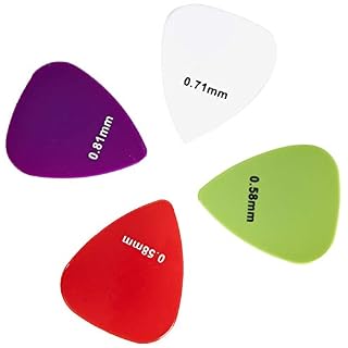 Amazon Basics Lot de 10 médiators pour guitare en nylon Couleurs unies - Les Beatles, Paul McCartney, John Lennon, RIngo Starr, George Harrison Amazon Basics Lot de 10 médiators pour guitare en nylon Couleurs unies – Image 2