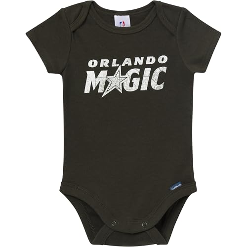 Image of Gerber Baby NBA Boys & Girls 2-Pack Short Sleeve Onesie Bodysuits