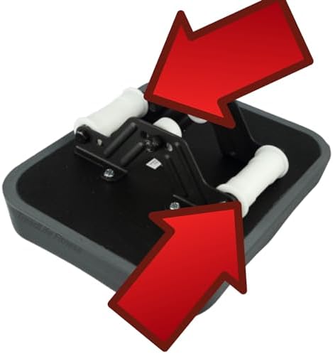 TreadLife Fitness Seat Rollers - Replacement for Concept 2 Rower Seats Model: C, D, E - (2 x Rollers) image 4