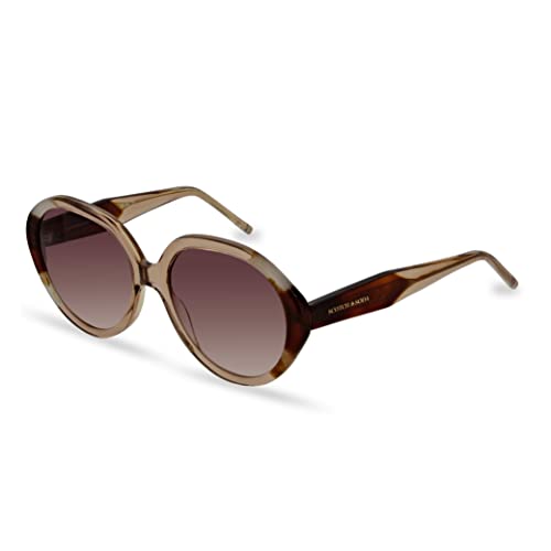 Lunettes de soleil femme Scotch & Soda Monica Cognac grand verre 58mm