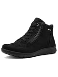 ARA Toronto-GTX, Botas Cortas al Tobillo Mujer, Negro, 42 EU Ancho