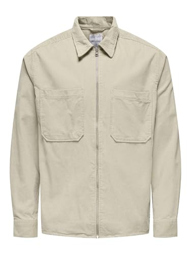 Chemise à manches longues homme vêtement casual chic coupe ajustée