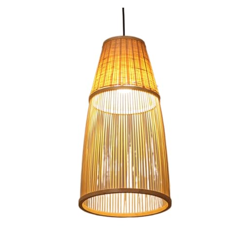 Suspension en rotin vintage pour illuminer un restaurant ou café