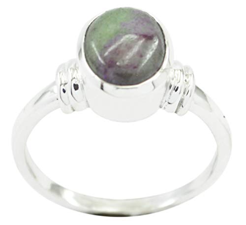 Bague cadeau en argent 925 et pierres véritables pour un anniversaire unique