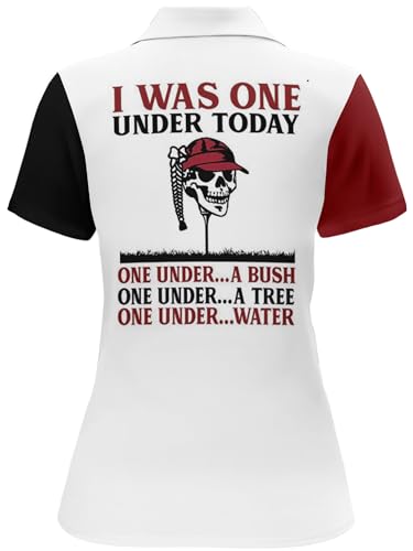 HIVICHI Funny Golf Shirts for Women Print Crazy Pattern Cute Novelty Moisture Wicking Short Sleeve Tennis Polo Shirt4