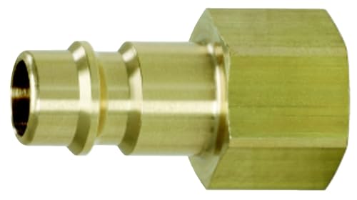 KS Tools 515.3494 Raccordo in ottone a innesto rapido,filett.int. G1/2"IG
