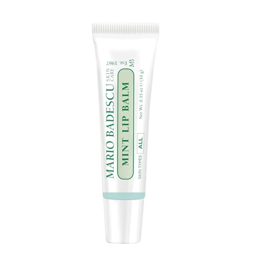 Image of Mario Badescu Moisturizing Lip Balm for Dry Cracked Lips, Infused with Coconut Oil and Shea Butter, Ultra-Nourishing Lip Care Moisturizer for Soft, Smooth and Supple Lips