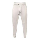 Matière : coton doux Generisch Pantalon de jogging pour homme en coton uni - Simplicité - Coupe ajustée - Pantalon d\'entraînement japonais confortable et respirant - Style vintage américain - Pantalon de course extensible