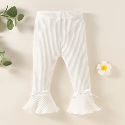 U·nikaka Toddler Baby Girl 0-48 Months 5-Pack Pants In Grey White Black Orange And Pink #TOP5