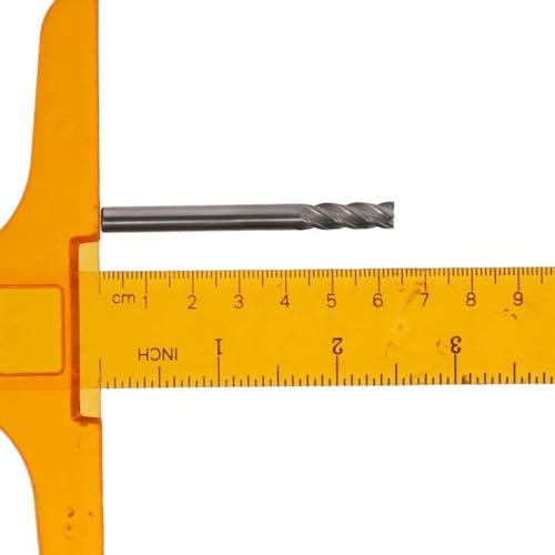 Image of Cutting Milling Tools 2pcs 1 /4 inch Durable Straight Shank Square End Mill Professional 4 Flute Mill Bits Milling Applications