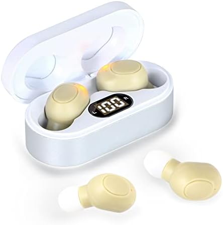 Rechargeable Hearing Aids for Seniors & Adults, Hearing Amplifiers In the Ear (ITE) Portable Charging Case, with LED Power Display, Mini Digital Personal Sound Amplification with Noise Cancelling