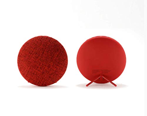 Système Bluetooth stéréo rouge double haut-parleur idée cadeau bureau