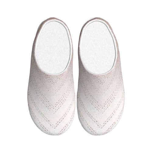 Pantoufles à paillettes anti-chute en flanelle douce lavable pour maison et voyage