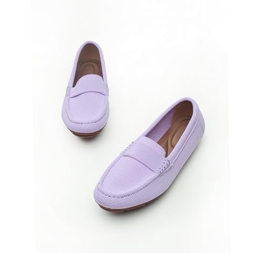 Image of feabtonbd Loafers for Women Comfortable Breathable ShoeCasual Slip On Womens Driving Flats Shoes
