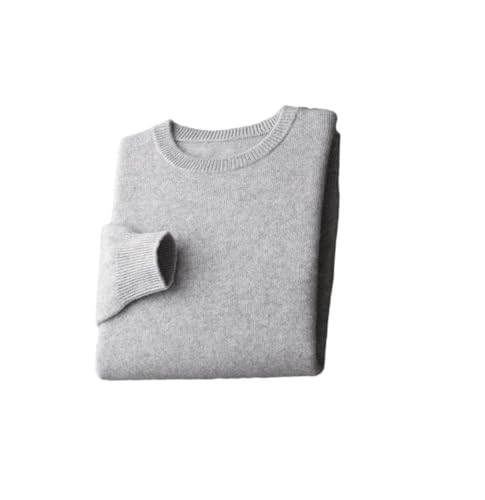 Men Winter Cashmere Sweater Crew Neck Long Sleeve Pullover Thick Soft Warm Long Sleeve Casual Jumper