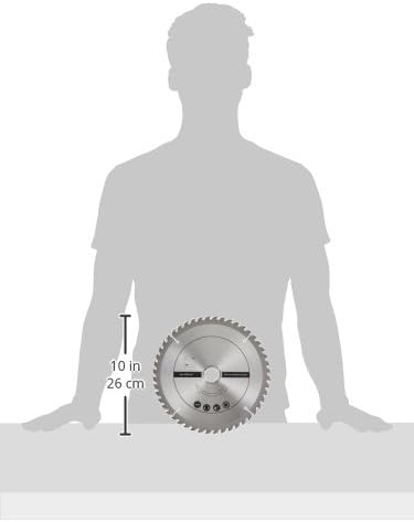 Saw blade dimensions illustration