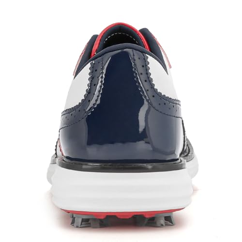 Image of Men Golf Shoes Professional 9 Spikes Comfortable Outdoor Golf Training Sport Sneakers for Men