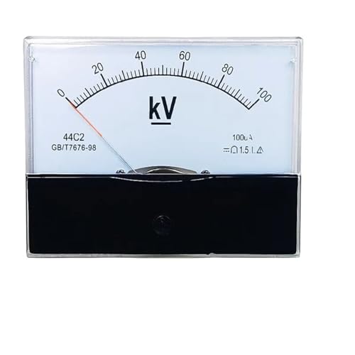 Voltmètre à aiguille 44C2 avec résistance haute tension intégrée