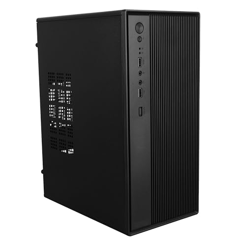 Image of Professional Desktop Computer - Core i3 2nd Generation, 8GB DDR3 RAM, 128GB SSD, Ethernet /HD Graphics 2000, USB 2.0, Windows 10 Pre-Installed - Ideal for Office and Students, Black