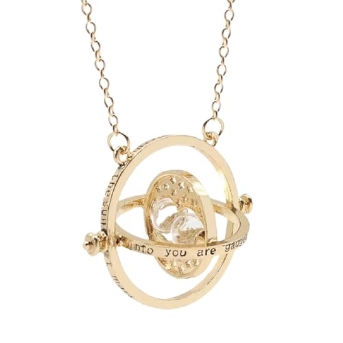 Gold Time Turner Necklace
