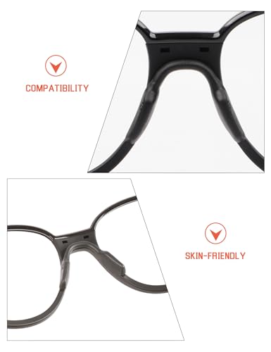 Bwake Replacement Nose Pad for Oakley Pasque OO9222 Women Sunglasses - Standard/Low Bridge Fit3