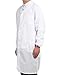 PINKPUM Lab Coat Professional Uniforms, Unisex White (XXL)