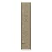 Bradley - LK1218723HV-202 - Beige Wardrobe Locker, (1) Wide, (3) Tier Openings: 3, 12 in W X 18 in D X 72 in H