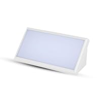 V-TAC VT-8055 Lampada LED da parete rettangolare 20W angolare colore bianco da esterno