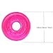 JCXYL EV 8 Pack 64/68/ 70/72/ 76/ 80mm 83A Inline Skate Wheels with Bearing, Indoor/Outdoor Roller Skates Wheels for Luggage Roller Skating Luggage,Pink,70mm