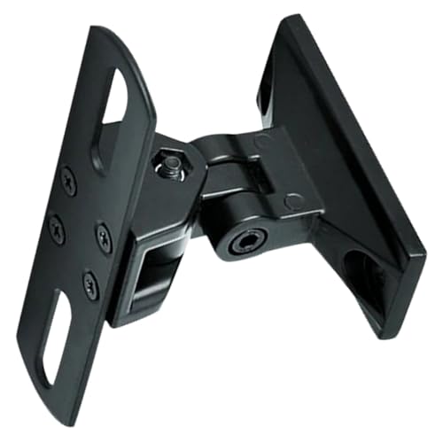 Fixation haut-parleur mural surround Cabilock horizontal solide noir