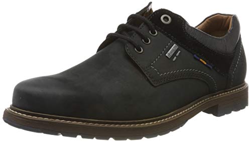 FRETZ men Lenz, Zapatos de Cordones Derby para Hombre, Negro (Noir 51), 44 EU