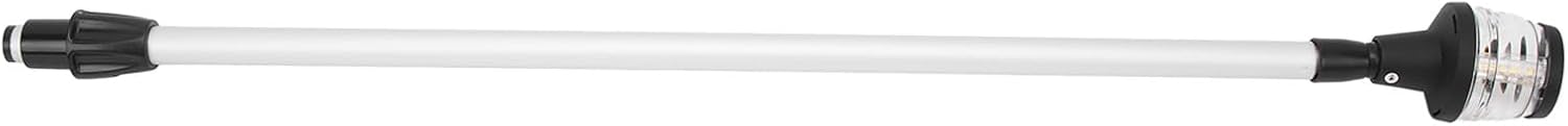 CHICIRIS LED Anchor Light, 33Pcs COB LEDs 2.5W 360 Degree All Around Visibility 2NM, with Telescopic Rod 750 1110mm, for Marine Boat Stern Masthead Signal Light IP65 DC10 24V