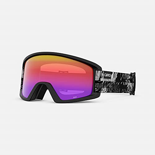 Giro Dylan masque snowboard femme avec écran Rose Spectrum et strap noir blanc