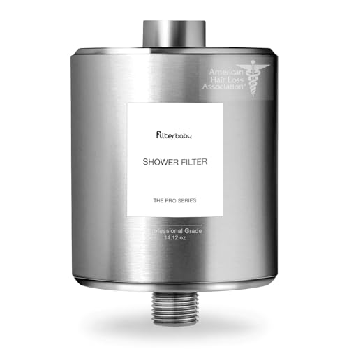 Filterbaby All-Metal Shower Filter Pro (Chrome)