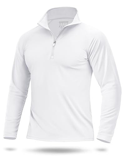 Boladeci 1/4 Zip Pullover Mens UPF 50+ UV Protection Sun