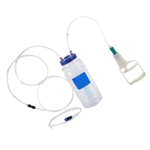 GOOHOCHY Extractor de Aceite Manual para Automotor, Bomba de Vacío Portátil para Cambio de Aceite, Herramienta de Succión Mecánica Resistente y Precisa, Adecuado para Mantenimiento