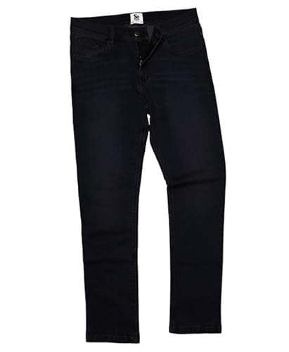 AWDis So Denim SD001 Mens Leo Straight Jeans - Black - 40 Regular