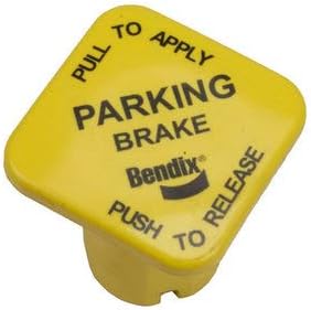 Manopla amarela do freio de estacionamento Bendix 298818N – 1 unidade