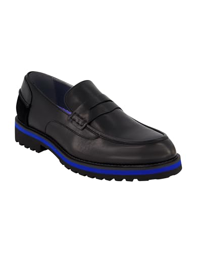 DKNY Men's Rubber Sole Round Toe Shape Slip-on Style Sneaker