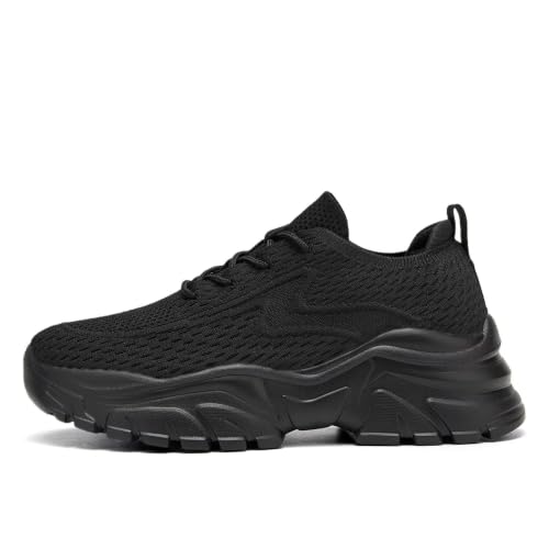 Image of Womens Ladies Walking Shoes Fashion Running Sneakers Casual Comfor Lightweight Breathable Soft Sole Gym Tennis Work