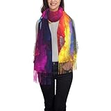 💜Cadeau parfait : cette grande écharpe peut être présentée comme un cadeau à votre famille, à vos amis et même à vous-même pour Thanksgiving, Noël, un anniversaire, la fête des mères ou certains jours spéciaux, c'est un cadeau chaleureux. Tout le monde va l'adorer.