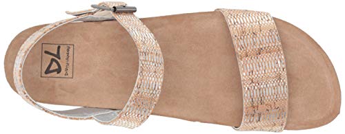 Dirty Laundry By Chinese Laundry Women's Wedge Sandal, Silver, 7.5 #TOP4