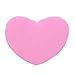 JUnYuKj Poduszka w kształcie różowego serca, pluszowa zabawka, romantyczne, bawełniane wypełnienie PP, nadaje się na prezenty na Boże Narodzenie, walentynki i Nowy Rok