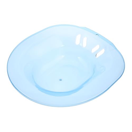 ADOCARN Bidé Baño De Asiento Para Mujeres Cuidado Posparto Bidé De Cadera Orificios De Drenaje Bandeja De Cuidados Para Inodoros Estándar