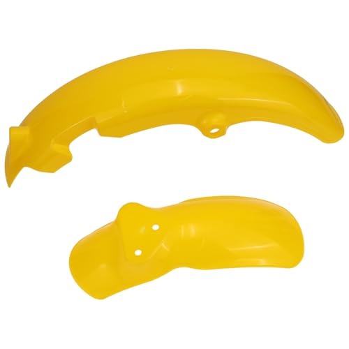 Garde-boue JR50 jaune plastique avant arrière moto enfant 1978-1999