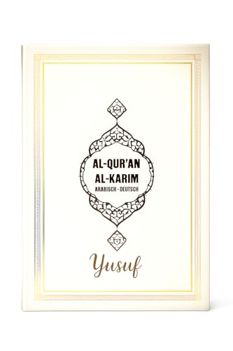 Personalisierter Koran mit edlem Umschlag – mit individuellem Namen -Arabisch und Deutsch möglich – Geschenk für Muslime – Hochwertiger Qur'an – Ramadan, Hochzeit, Geburtstag