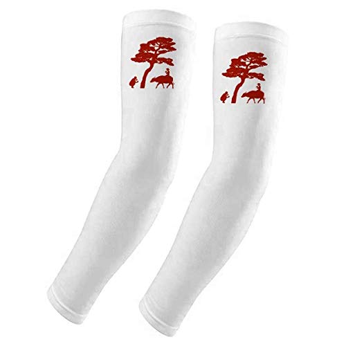 Housse de protection UV pour homme motif vaches évite les coups de soleil