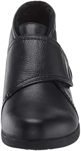 Aravon Women's Fairlee Instep Strap Ankle Boot, Black Leather, 8 | Image 1