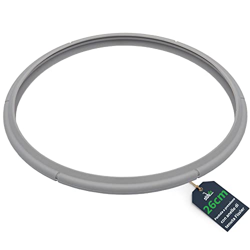 REP:LABS Guarnizione (26 cm di diametro interno) per pentola a pressione Fissler Blue Point, Magic Line, Magic Comfort Basic/Logic Serien, guarnizione come 038-687-00-205/0